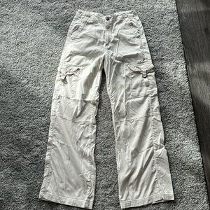 AE dreamy draped stretch high waisted cargo pants